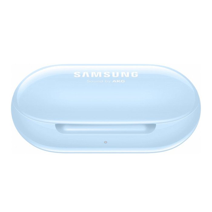 Бездротові навушники, блютуз навушники Samsung Buds+ з кейсом. Колір блакитний