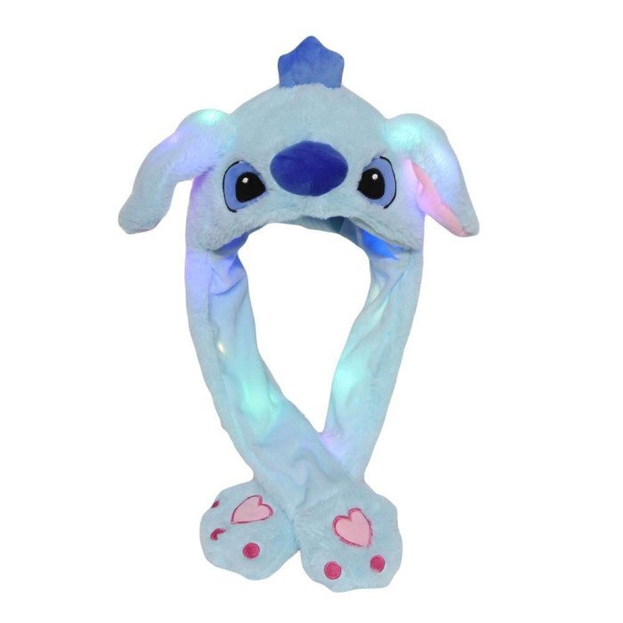 Карнавальна шапка з підсвічуванням: стіч з піднімаються вухами