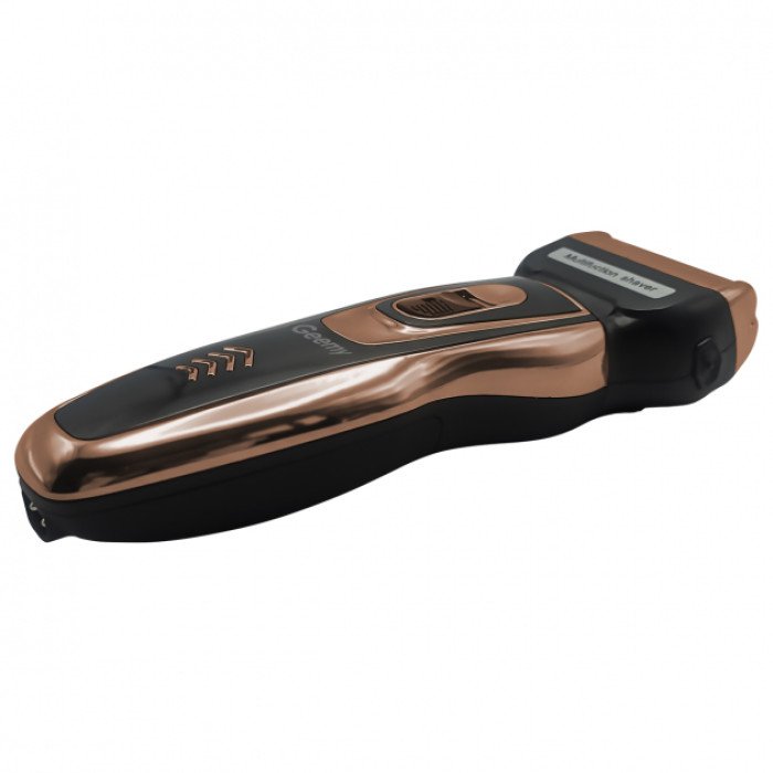 Електробритва сіткова і тріммер для бороди GEMEI / Geemy GM-595 з акумулятором. Колір: золотий