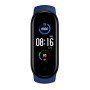Фітнес браслет Smart Watch M5 Band Classic Black смарт годинник-трекер. Колір синій