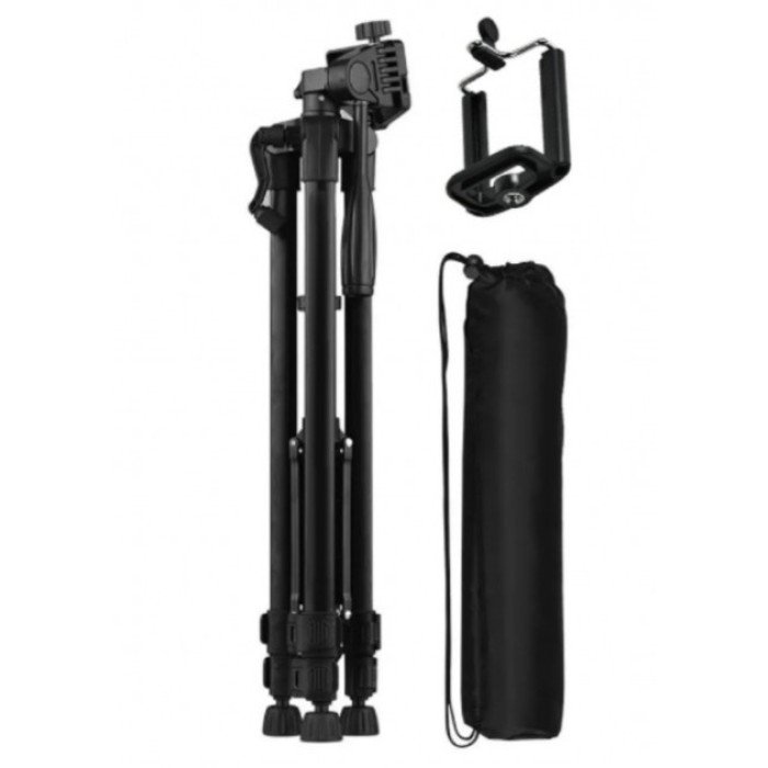 Професійний штатив 3366, трипод з чохлом Колір чорний