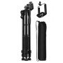 Професійний штатив 3366, трипод з чохлом Колір чорний