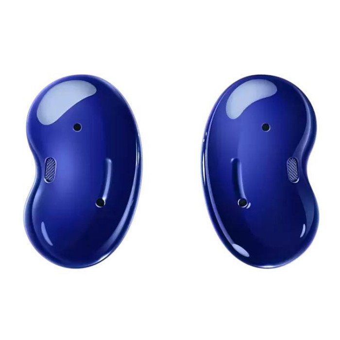 Bluetooth стерео навушники бездротові з боксом для зарядки SAMSUNG Galaxy Buds Live. Колір синій
