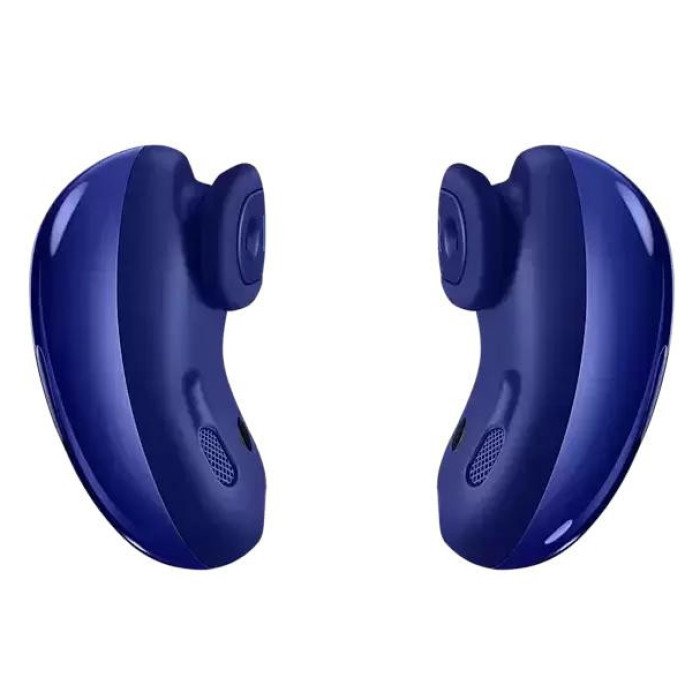 Bluetooth стерео навушники бездротові з боксом для зарядки SAMSUNG Galaxy Buds Live. Колір синій