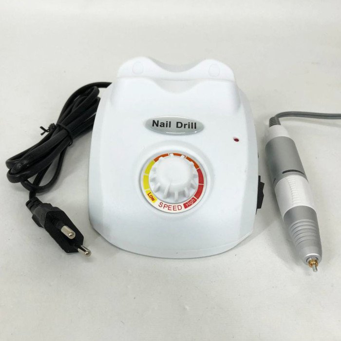Фрезер для манікюру та педикюру Drill Pro Nail Drill, 30000 об/хв, фрезер для нігтів. Колір: білий