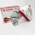 Міксер ручний Satori SM-1911-RD, найкращий ручний міксер, ручний міксер з насадками, міксер для збивання
