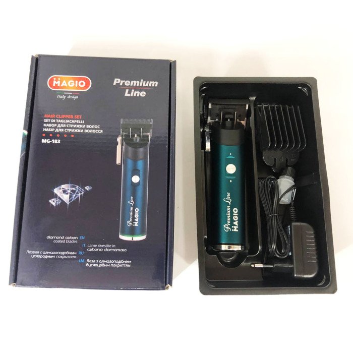 Машинка для стрижки волосся Magio МG-183, Машинка для стрижки чоловіча, Професійна електробритва