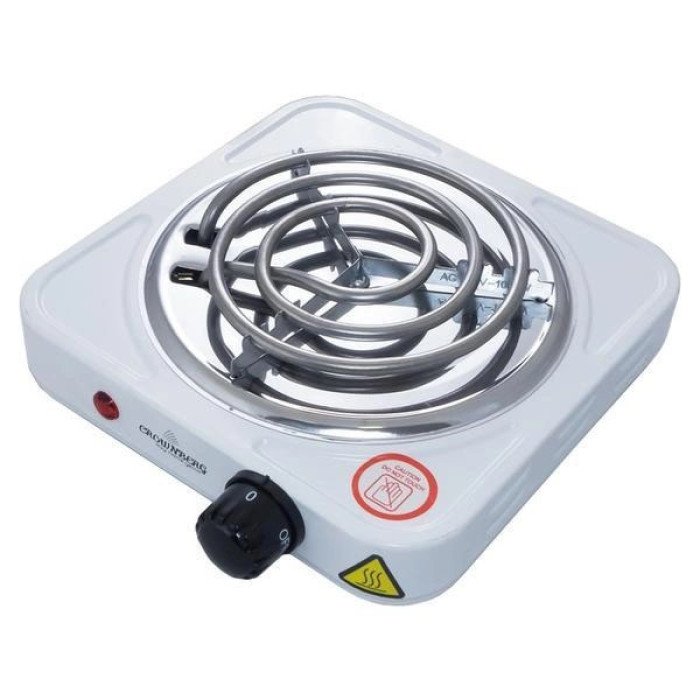 Плита Crownberg CB-3740 настільна електрична однокомфоркова спіральна