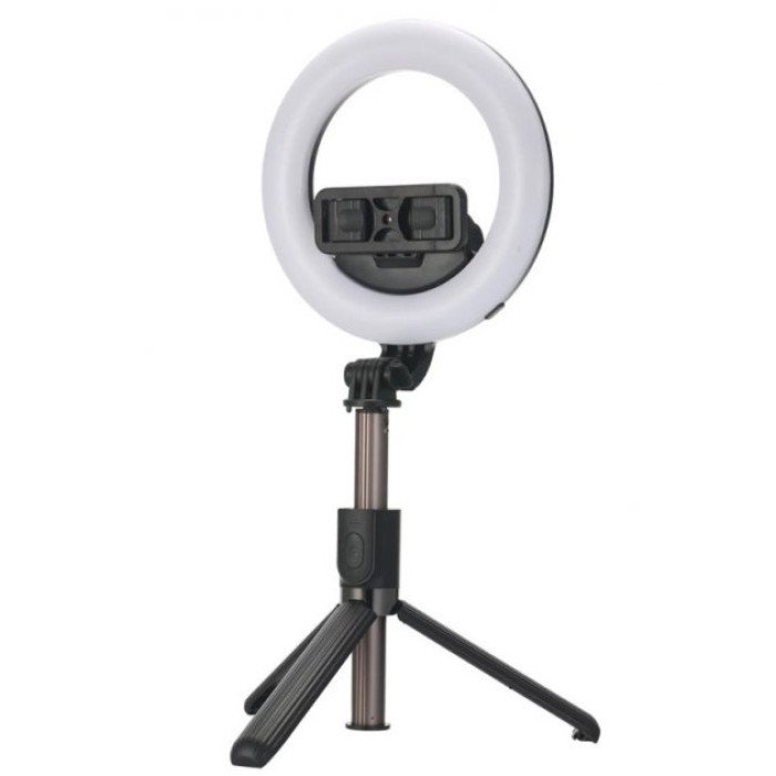 Монопод з кільцевою лампою 16 см (трипод, c bluetooth) L07