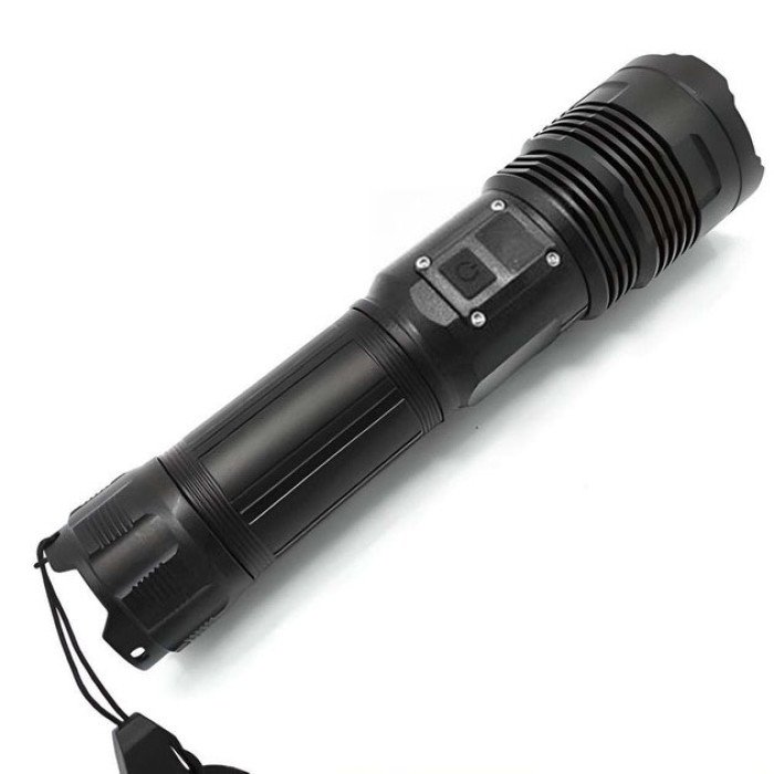 Ручний ліхтарик PLD-6606 White Laser LED PM50-TG, працює від акумулятора, надпотужний ліхтарик