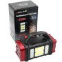 Ліхтар кемпінговий з сонячною панеллю та повербанком HB-1678-2х8LED-6COB, ліхтар кемпінговий світлодіодний