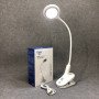 Настільна акумуляторна лампа світильник Tedlux TL-1009 LED на гнучкій ніжці та прищіпці