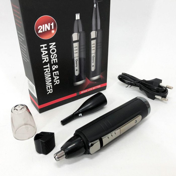 Тример GEMEI GM-3109 2в1, тример бездротовий, машинка чоловіча для гоління, бездротова електробритва