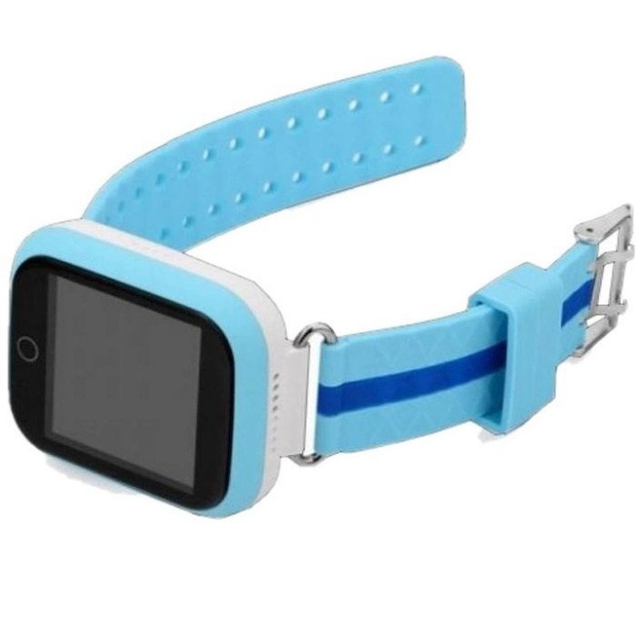 Дитячий розумний годинник з GPS Smart baby watch Q750 Blue, смарт годинник-телефон з сенсорним екраном та іграми