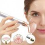 Масажер ролик електричний для особи Facial Roller Massager. Колір бежевий