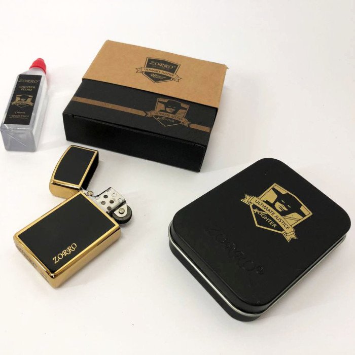 Запальничка бензинова Zorro HL-285, запальнички для чоловіків, запальничка для куріння