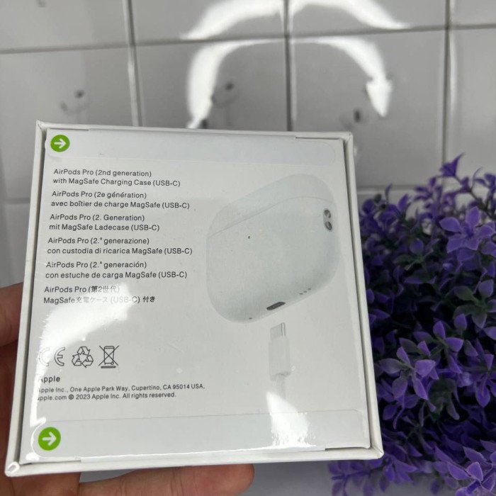 Навушники Apple AirPods Pro 2. ТОП репліка (чіп Airoha)