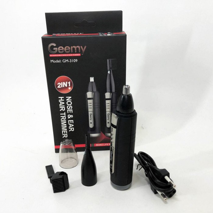 Тример GEMEI GM-3109 2в1, тример бездротовий, машинка чоловіча для гоління, бездротова електробритва