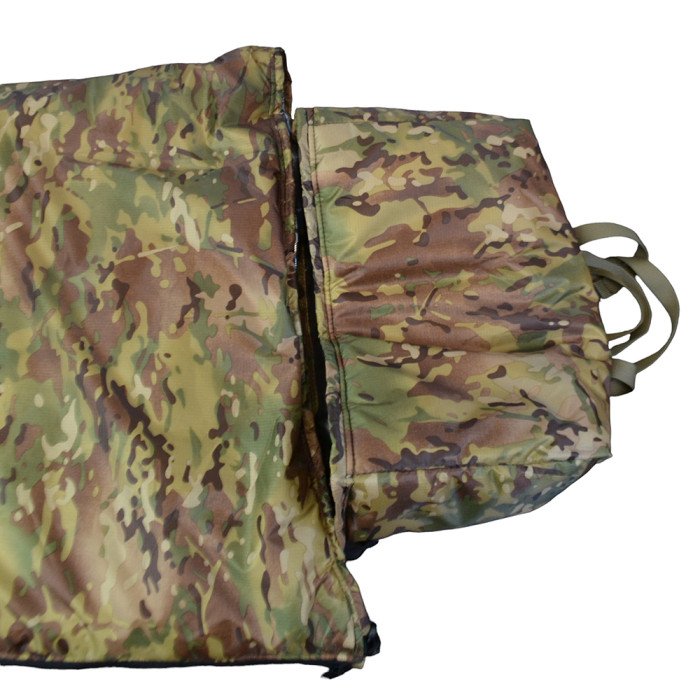 Універсальний спальний мішок Арктика до -25, тактичний зимовий спальник , військовий мультикам