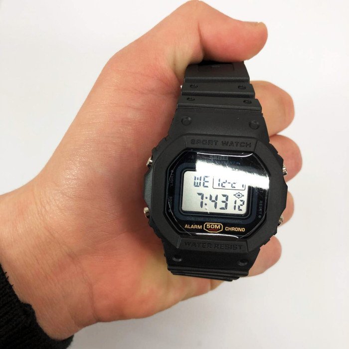 Годинник наручний чоловічий SKMEI 1628BKW, чоловічий армійський водостійкий тактичний годинник