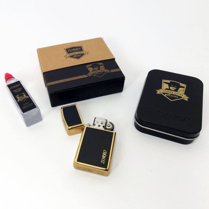 Запальничка бензинова Zorro HL-285, запальнички для чоловіків, запальничка для куріння