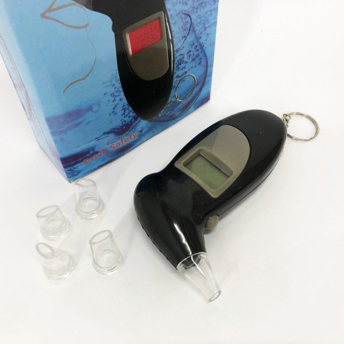 Алкотестер цифровий з мундштуками, Хороший алкотестер, Алкотестер алкоголю персональний, Цифровий драгер