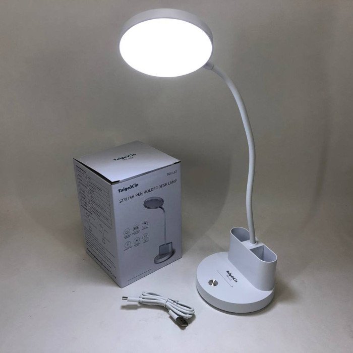 Настільна лампа на акумуляторі Taigexin TGX-L22, нічник підставка для ручок, настільна лампа для навчання