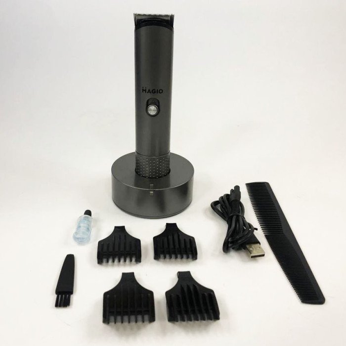 Машинка для стрижки MAGIO MG-180, електрична стрижкова машинка, бездротова електробритва