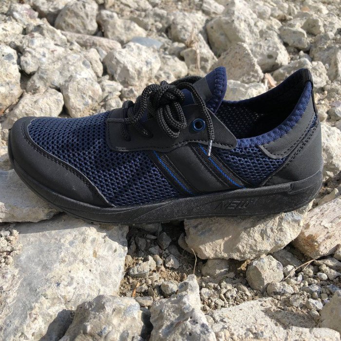 Кросівки чоловічі сітка 44 розмір. Літні кросівки, модні універсальні кросівки. Модель 46913. Колір: синій