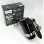 Міксер ручний Rainberg RB-2216 (5 швидкостей, 2 насадки та підставка) 600W, потужний міксер блендер ручний
