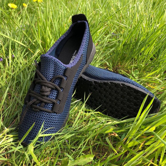 Легкі чорні кросівки сітка 40 розмір. Літні текстильні кросівки сітка. Модель 96621. Колір: синій