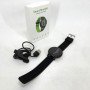 Фітнес трекер розумний смарт годинник UWatch 119 Plus з крокоміром. Колір: чорний
