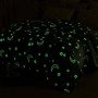 Плед, що світиться в темряві, плюшеве покривало Blanket kids Magic Star 150х100 см флісова ковдра. Колір: синій