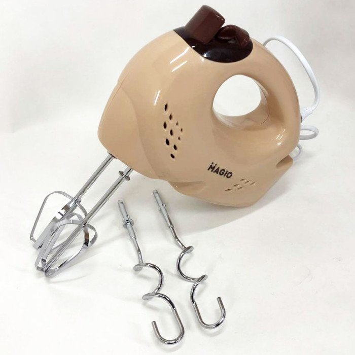 Міксер MAGIO MG-950, двовіночковий міксер, гарний міксер, найкращий ручний міксер, ручний міксер для кухні