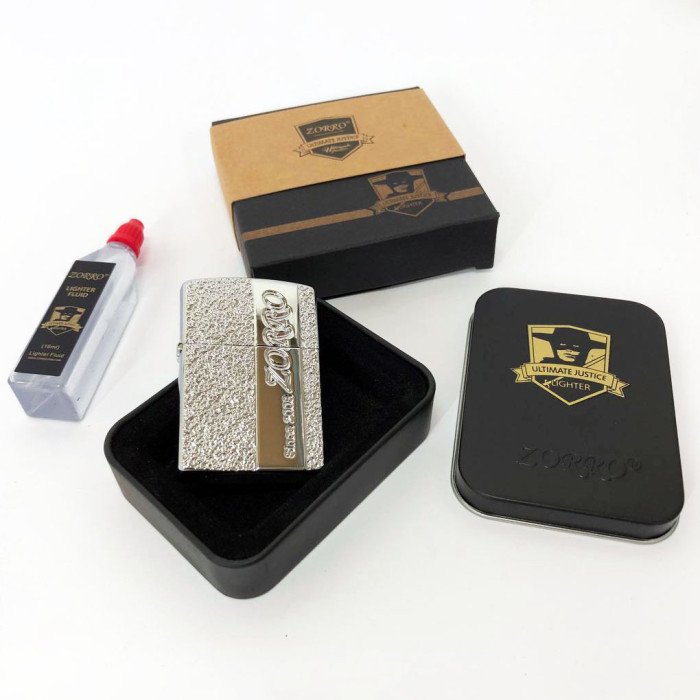 Запальничка бензинова Zorro HL-359, сувенір запальничка, запальнички, подарунки для чоловіків, запальничка в подарунок