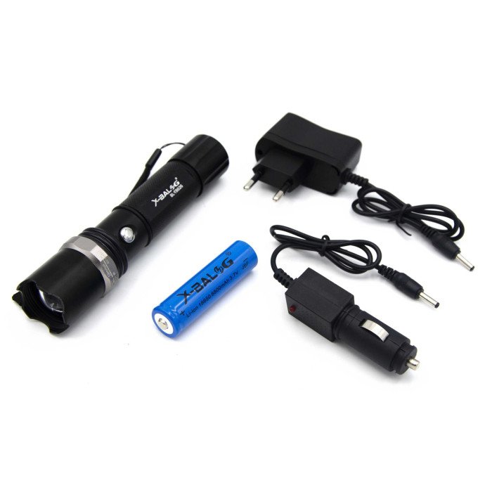 Тактичний ліхтар ручний Bailong 8626, ліхтарик тактичний акумуляторний ручний, супер яскравий ліхтарик