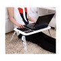Складаний столик для ноутбука LD-09 E-Table, столик з охолодженням 2 USB кулера, Стіл підставка з вентиляцією