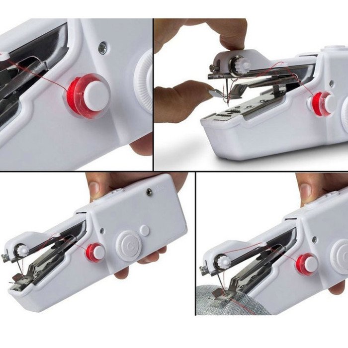 Портативна міні-швейна машинка HANDY SWITCH CS-101B, Ручна швейна машинка зручна компактна