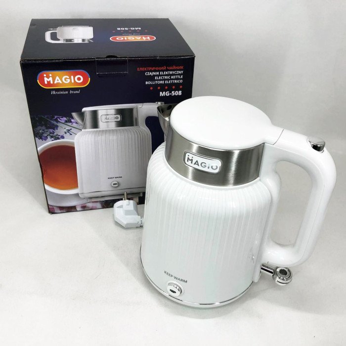 Електрочайник Magio MG-508, Хороший електричний чайник, Чайник електро, Стильний електричний чайник