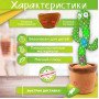 Танцюючий кактус співаючий 120 пісень з підсвічуванням Dancing Cactus TikTok іграшка Повторюшка кактус