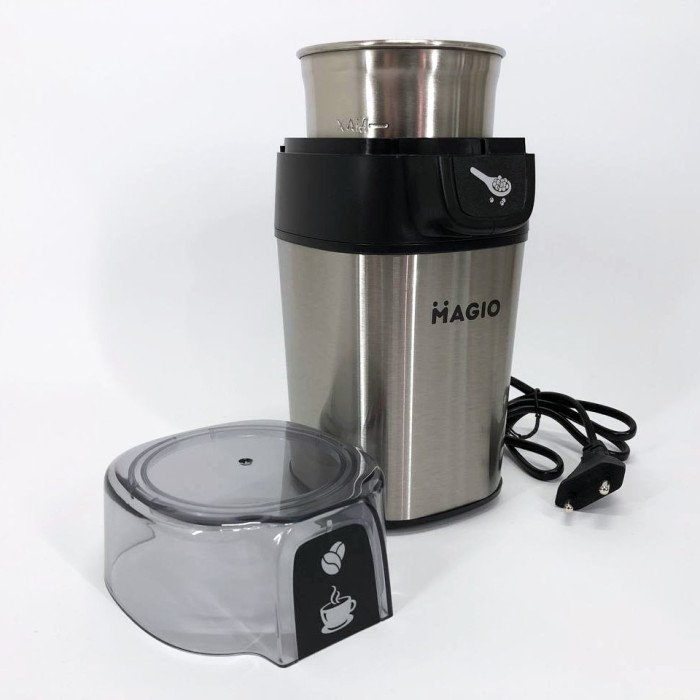Мультималка кавомолка MAGIO MG-195, електрична кавомолка подрібнювач, кавомолка потужна