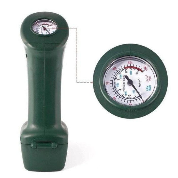 Портативний автомобільний повітряний компресор Air Compressor Dragon з електронним манометром