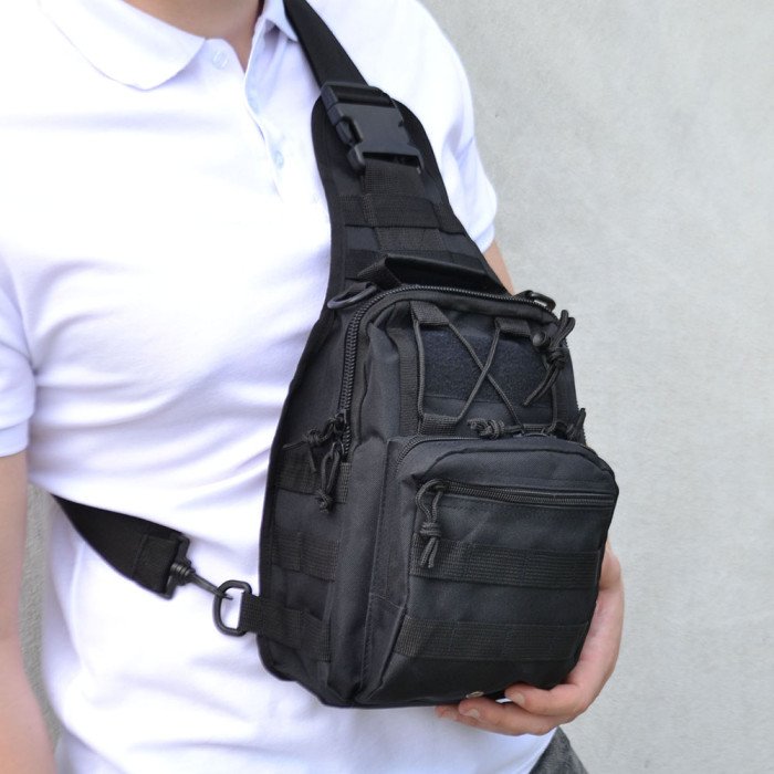 Чоловіча тактична сумка барсетка, Рюкзак тактичний міський, Сумка тактична наплічна