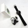 Фітнес трекер розумний смарт годинник UWatch 119 Plus з крокоміром. Колір: чорний