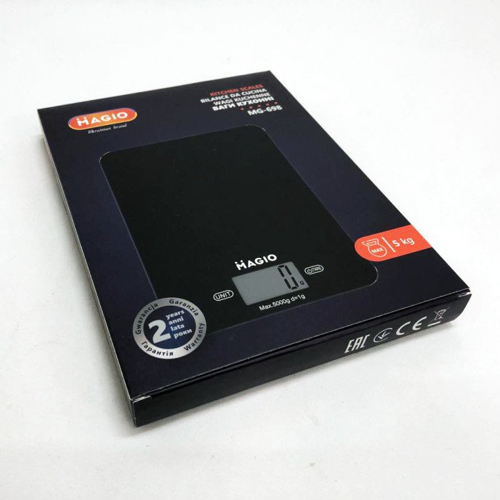 Ваги кухонні електронні Magio MG-698, Ваги для зважування продуктів, Ваги харчові