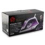 Праска Domotec MS 2201 2800W керамічна підошва, Професійна парова праска. Колір: фіолетовий