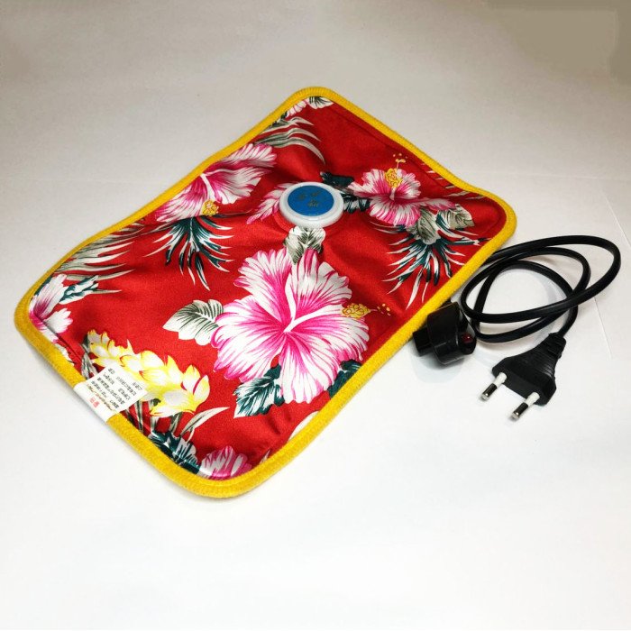 Електрогрілка універсальна грілка електрична 26х18х5 см. Колір: червоний