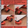 Набір для переміщення меблів та великогабаритних предметів Moving Helpers (червоний, 5 предметів)