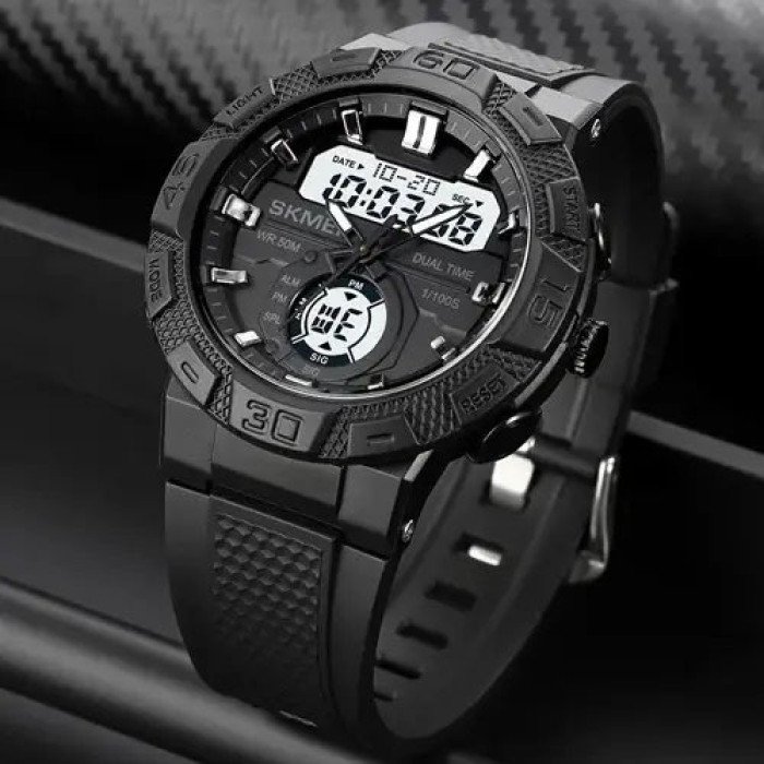 Годинник наручний чоловічий SKMEI 1881BKWT, годинник армійський оригінал, наручний годинник для військових