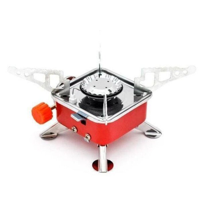 Газовий пальник для їжі, Мініатюрний газовий пальник, Міні плита похідна, Газовий пальник туристичний